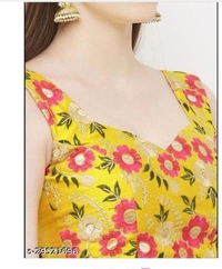 Alisha Ensemble Women Lehenga - Yellow, free, un-stitched