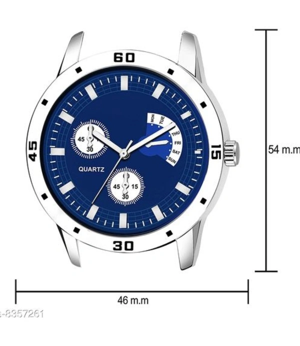 Classy Men watches - Free size, Stainless steel, 0.0