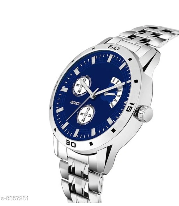 Classy Men watches - Free size, Stainless steel, 0.0