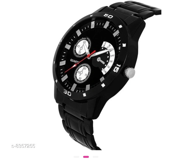 Classy Men watches - Black, Free size