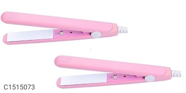 Mini Professional Hair Straightener  - pink, Normal