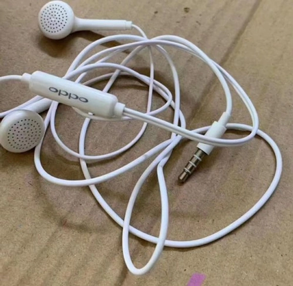 OPPO Earphone  - White, Free size, 1