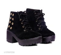 Pvc Women Boot - Brown, 1, IND-6