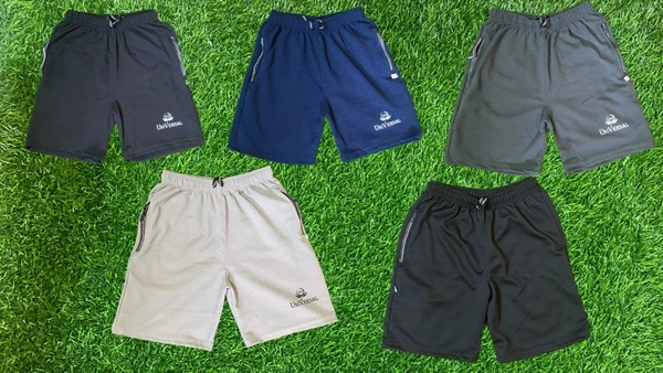5 Combo Lycra Shorts- Fabric  - 3XL