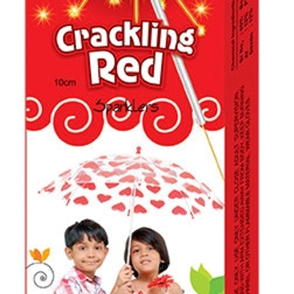10cm Red Sparklers (1 Box 10 Pcs)