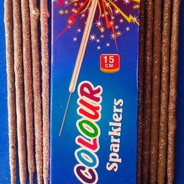 15cm Colour Sparklers (1 Box 10 Pcs)