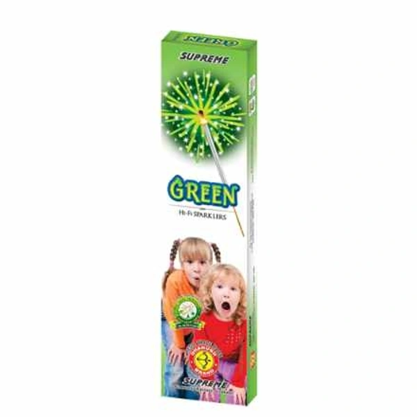 30cm Green Sparklers  (1 Box 5 Pcs)