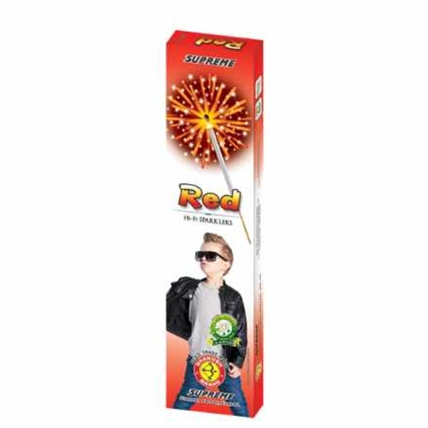 30cm Red Sparklers  (1 Box 5 Pcs)