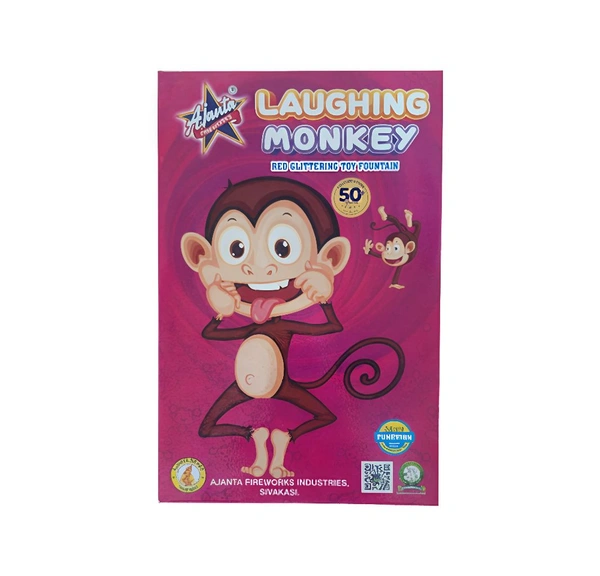 Laughing Monkey [Red Glittering Fountain]