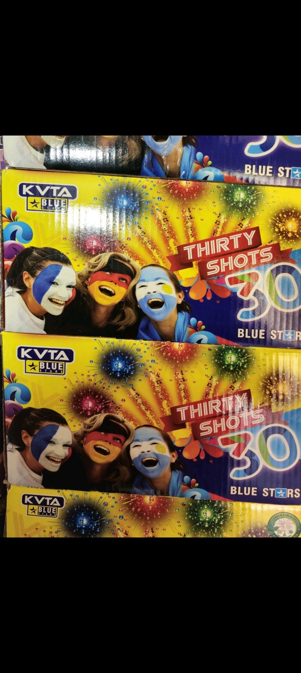 30 Shot Multi Colour ( Brand )