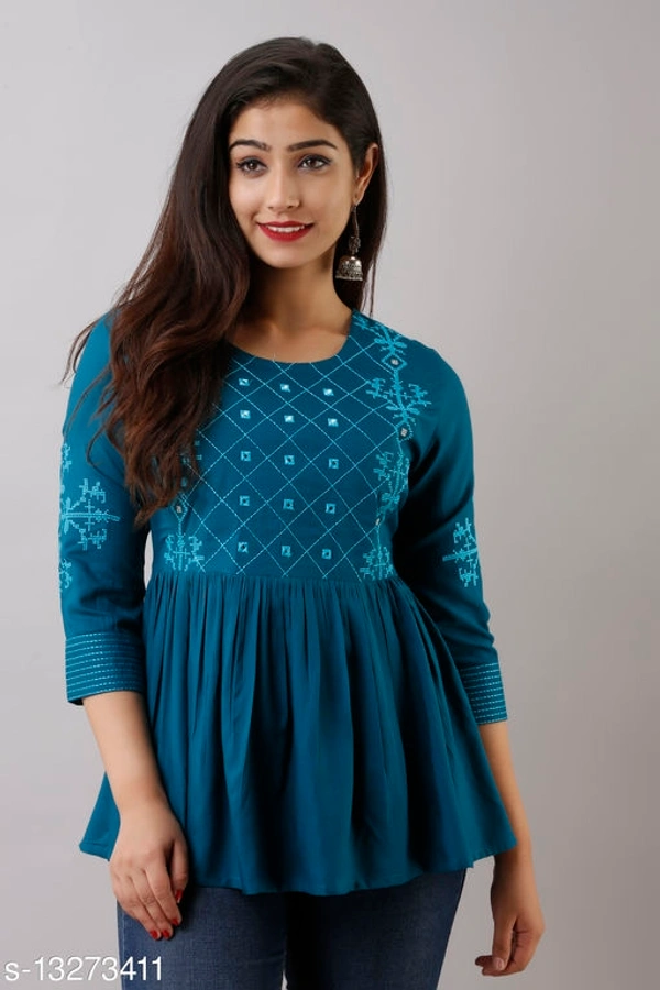 Classy Glamorous Women Tops & Tunics - S