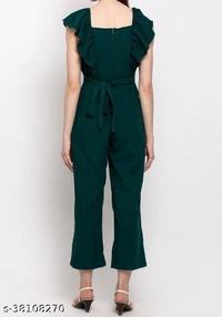 Dark Blue Sleveeless Jumpsuit for Women - S