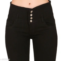 DENNIE FOSTE High Waist Women Jeans - 28