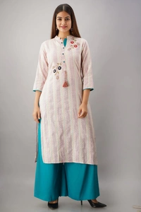 Exclusive Cotton Linen Kurti - M