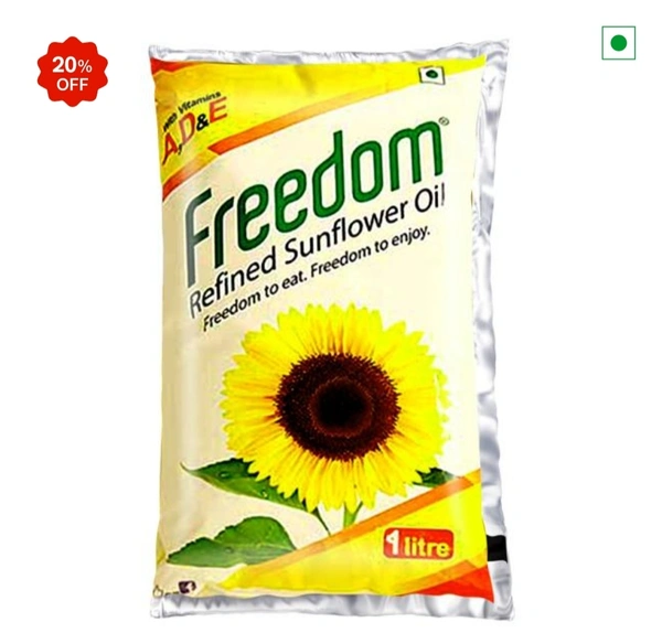 Freedom Refined Sunflower Oil 1 L