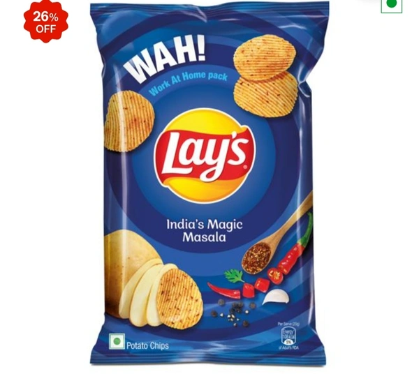 Lay's India's Magic Masala Potato Chips 104 g