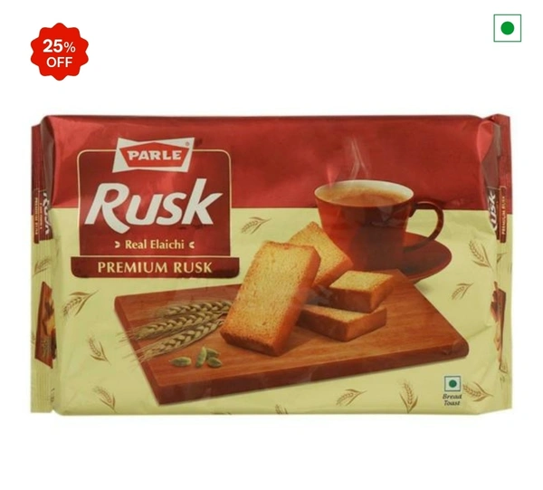Parle Real Elaichi Premium Rusk 273 g
