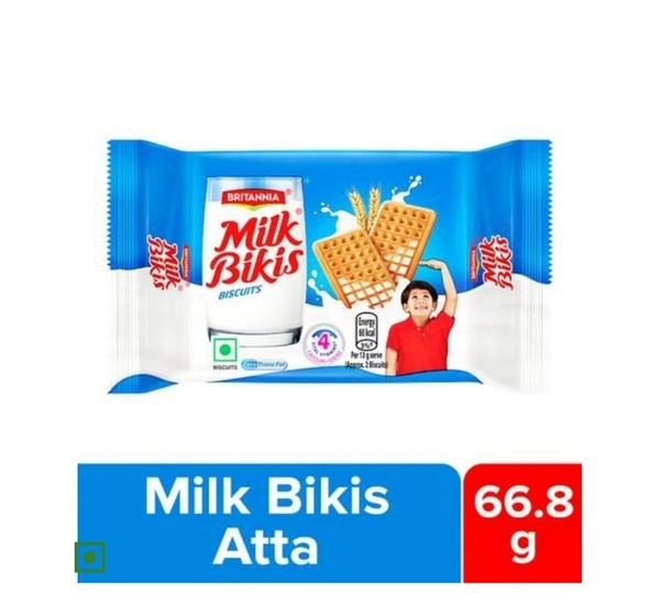 Milk Bikis Biscuits, 66.8 g