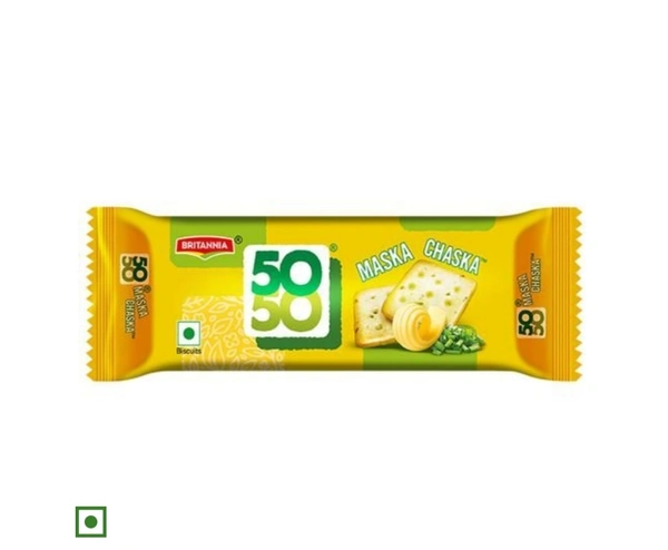 50-50 Maska Chaska Salted Biscuits, 40.5 g
