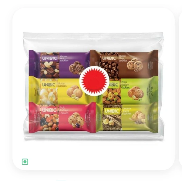 Unibic Assorted Cookies 75 g (Pack of 6)