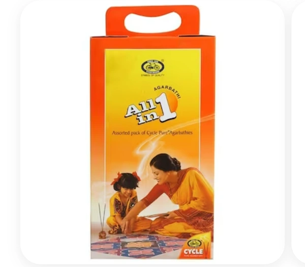 Cycle All In One Assorted Agarbatti 191 pcs