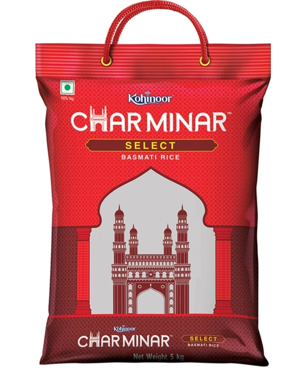 KOHINOOR Charminar Select Basmati Rice (Long Grain) (5 kg)