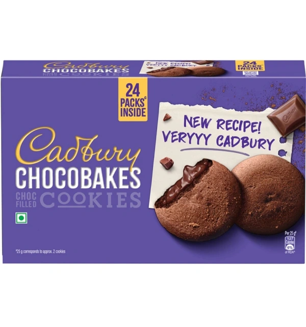 Cadbury Chocobakes ChocFilled Cookies CreamFilled (300 g)