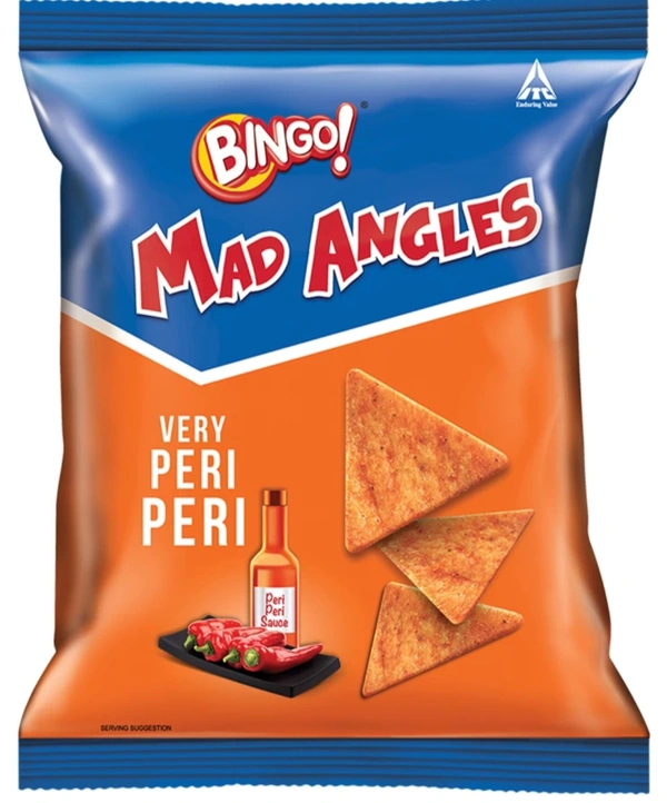 Bingo Mad Angles Very Peri Peri Chips (66 g)