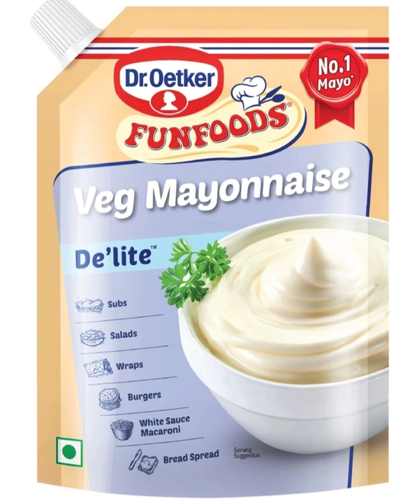 Dr Oetker Fun Foods Veg Mayonnaise De'lite 750g