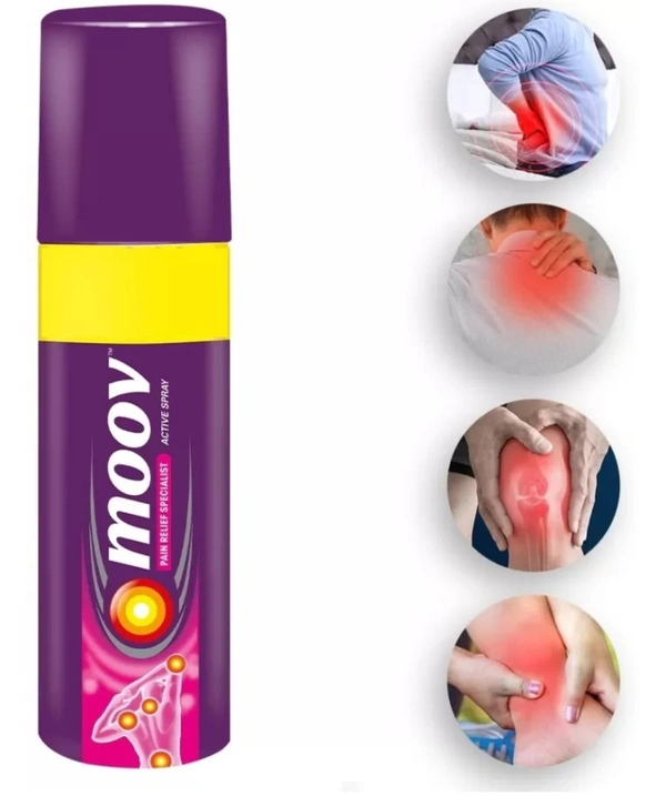 MOOV Fast Pain Relief Spray (40% Extra in Pack) (35 g)