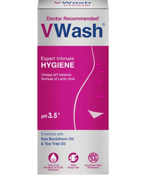 vwash V WASH PLUS 100 ML Intimate Wash (100 ml, Pack of 1)