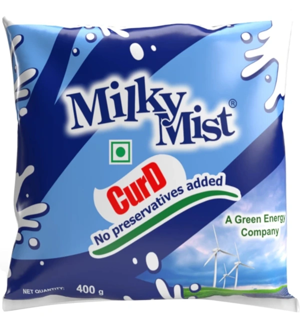 Milky Mist Plain Curd (400 g)