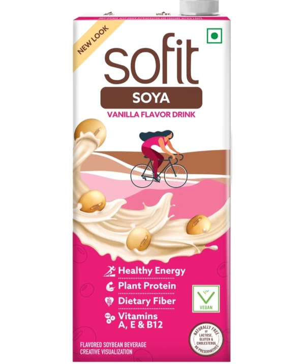 Sofit Soya Drink (Vanilla, 1 L)