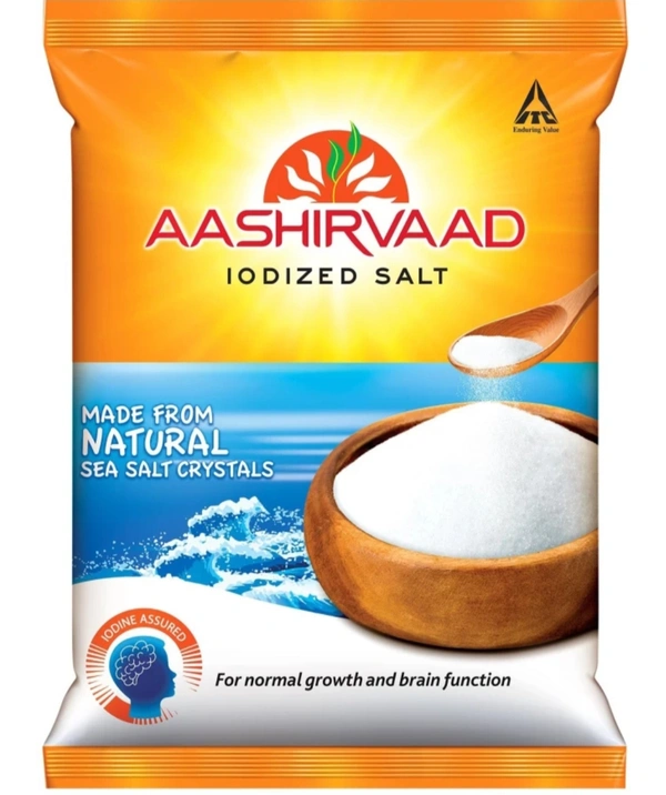 AASHIRVAAD with 4-Step advantage lodized Salt (1 kg)