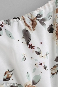 Fit & Flare Midi Dress - polyester, S (Bust Size: 36 in, Length Size: 40 in) 