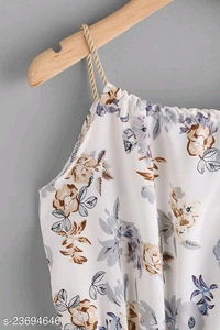 Fit & Flare Midi Dress - polyester, M (Bust Size: 38 in, Length Size: 40 in) 