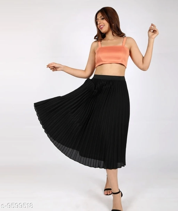 Shoulder Strap Crop Top - polyester, S (Bust Size: 31 in) 