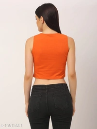 Game Over Cotton Printed Crop Top - cotton, S (Bust Size: 32 in, Length Size: 17 in) 