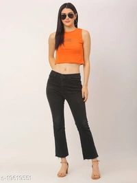 Game Over Cotton Printed Crop Top - cotton, M (Bust Size: 34 in, Length Size: 18 in) 