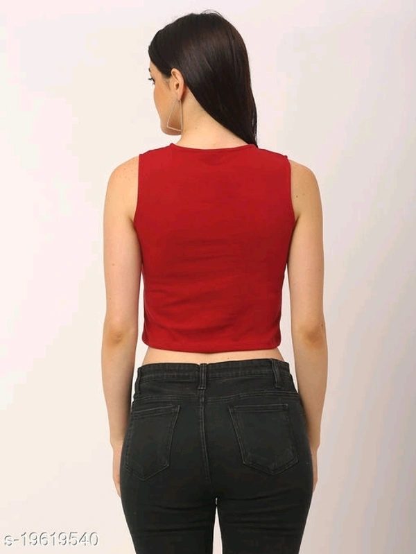 Game Over Cotton Printed Crop Top - cotton, L (Bust Size: 36 in, Length Size: 18 in) 