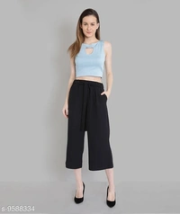 Ribbed Cut Out Fitted Crop Top - Viscose, L (Bust Size: 38 in) 