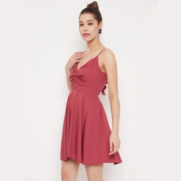 Fit and Flare Dress - S, polyester