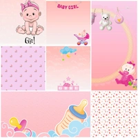 Baby Girl Paper Pack - 12 by 12 inch