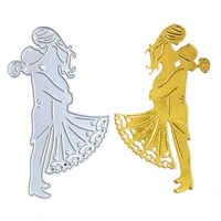 Wedding Couple Cutting Die - Design 1