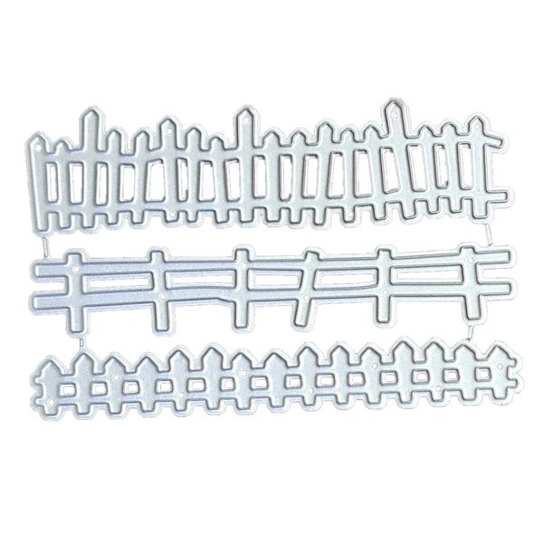 Fence Cutting Die - Set Of 3 Fences