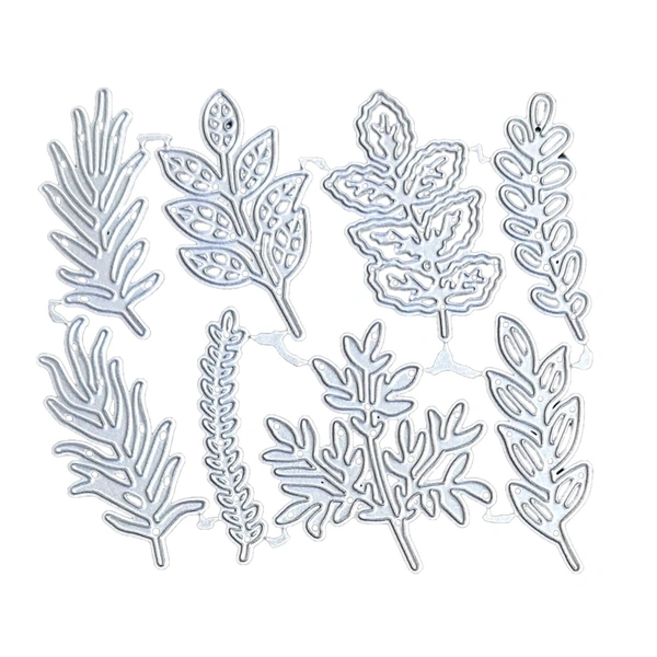 Leaves Cutting Die  - Set Of 8 Leaves