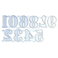 Small Numeric Cutting Die