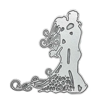 Wedding Couple Cutting Die - Design 3