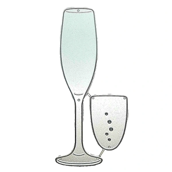 Wine Glass Cutting Die