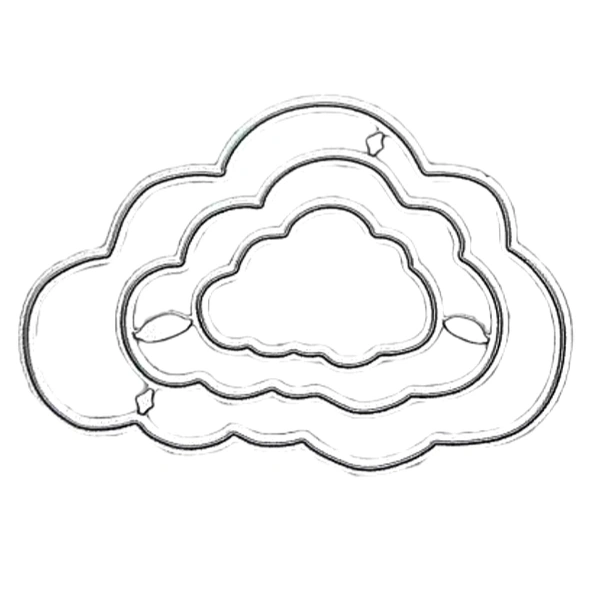 Clouds Cutting Die